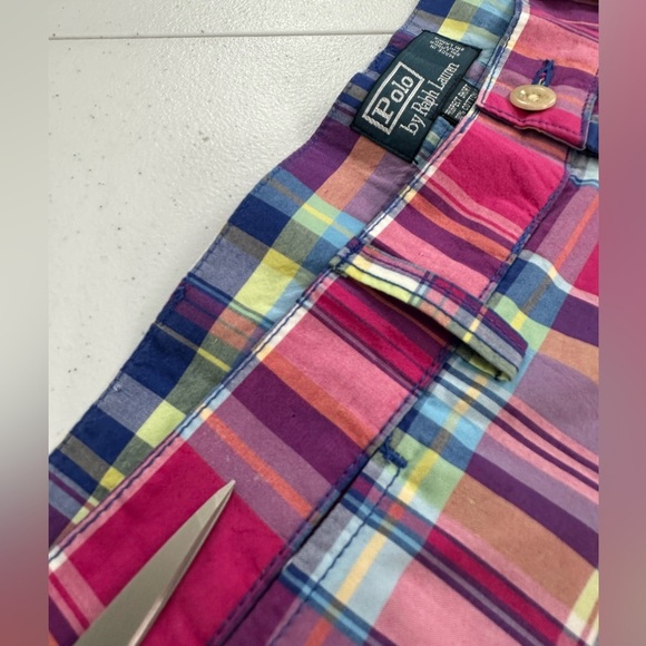 Polo Ralph Lauren Prospect Multicolor Plaid Shorts Men’s 38 - Picture 11 of 11